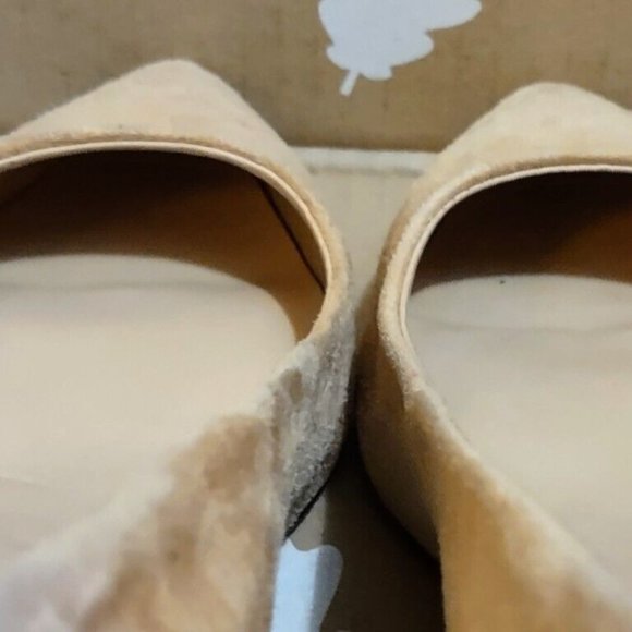 Aldo Sevilassa Classic Suede Block Heel 7.5 Pointed Toe Slip On ~ Hardly Worn - Picture 7 of 9